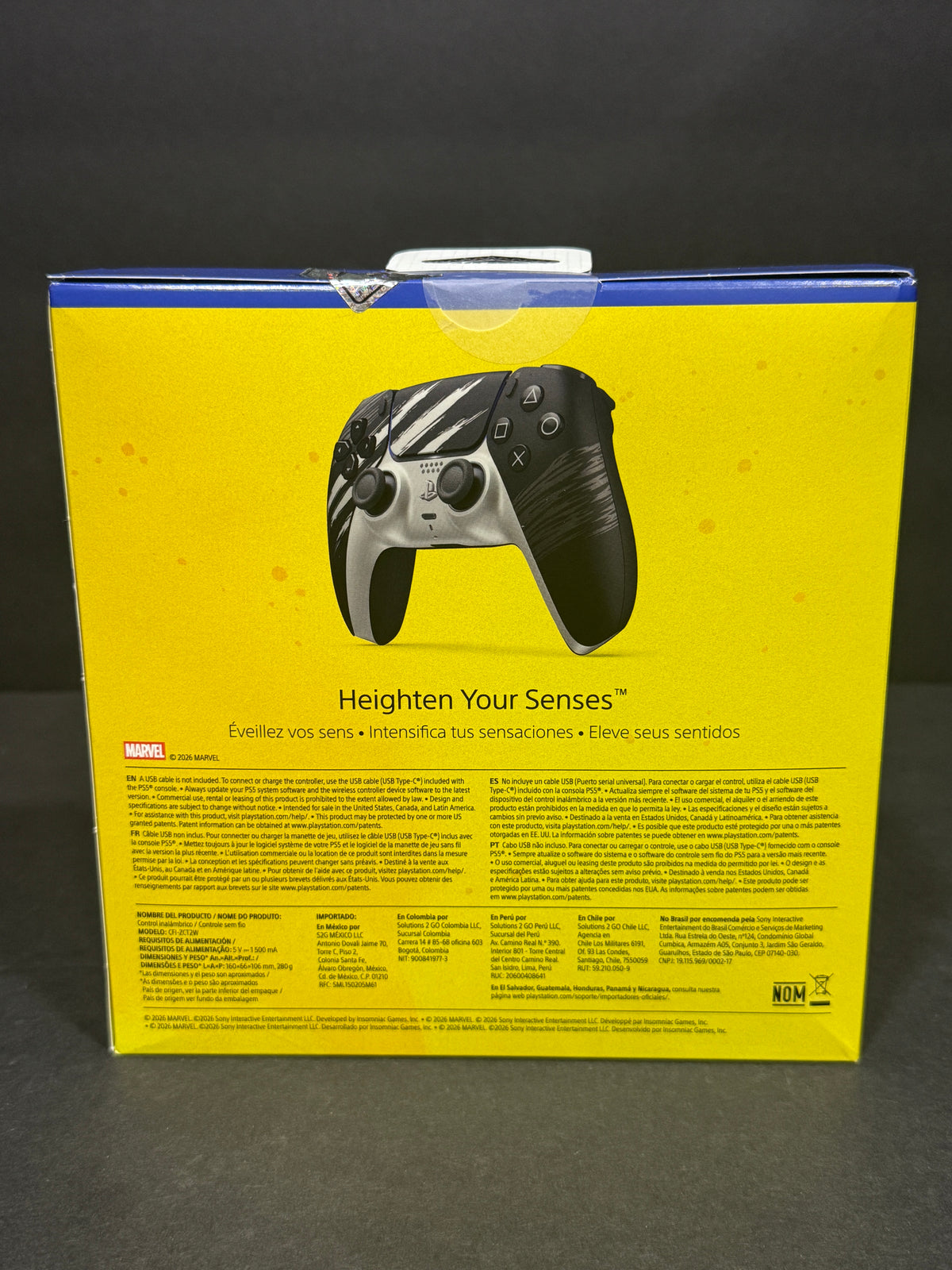 PlayStation DualSense Wireless Controller – Marvel’s Wolverine Adamantium Limited Edition