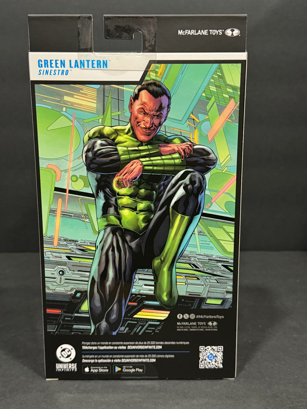 McFarlane Toys DC Multiverse Green Lantern Sinestro Green Lantern Corps #1 7” Figure