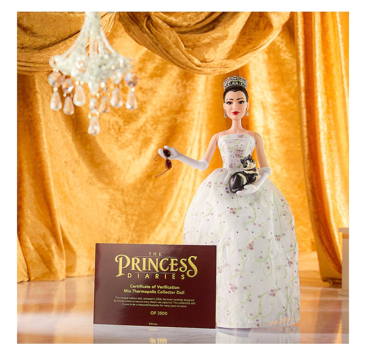 Disney D23 Mia Thermopolis Limited Edition Doll – The Princess Diaries 25th Anniversary – LE 2500