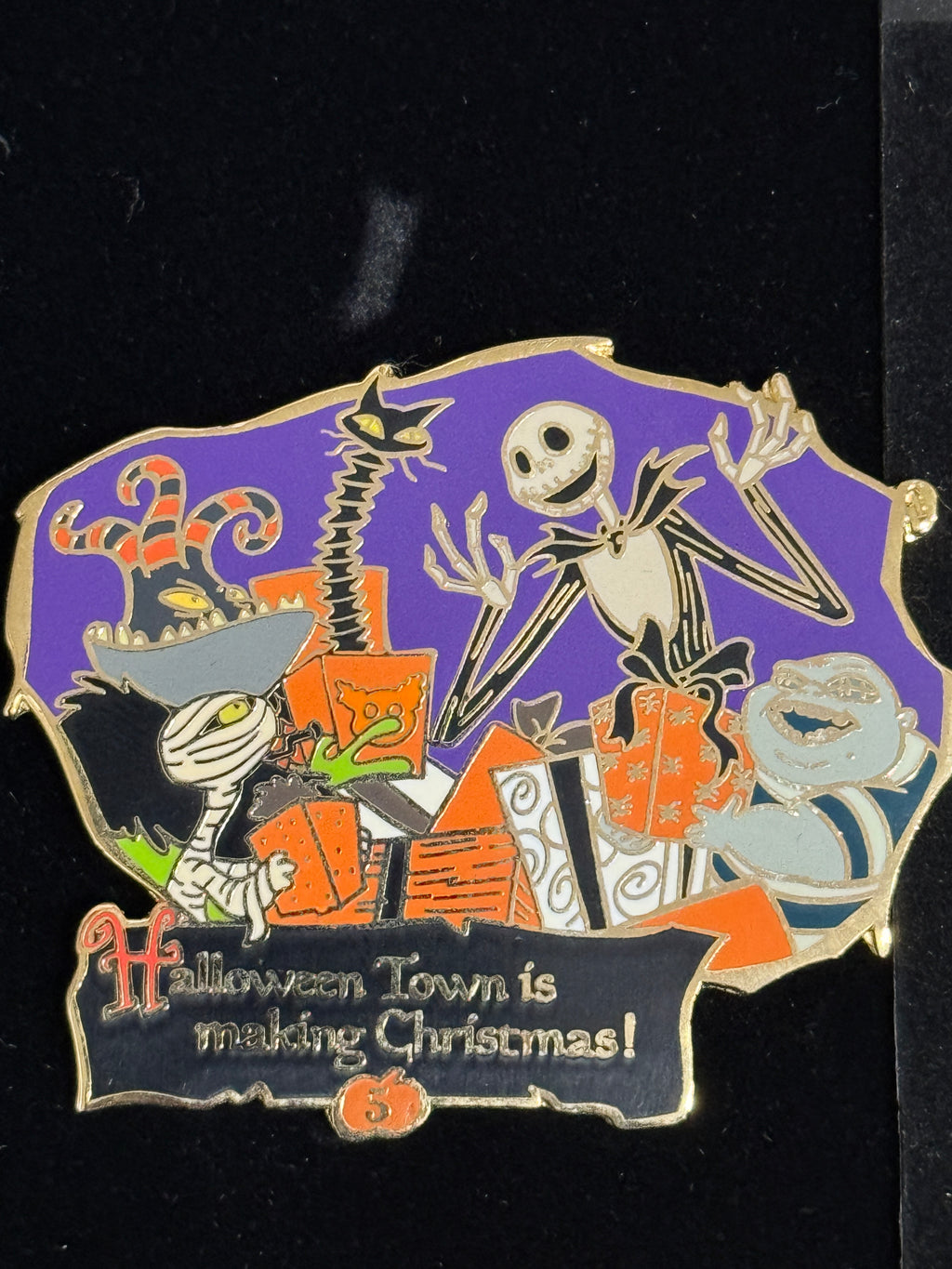 Disney Auctions Nightmare Before Christmas Complete Story Set 12 Pins LE 100