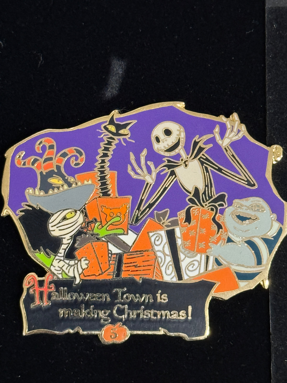 Disney Auctions Nightmare Before Christmas Complete Story Set 12 Pins LE 100