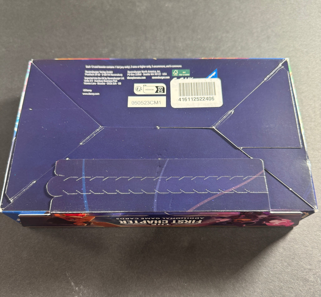 Disney Lorcana The First Chapter Booster Box – 050523CM1 Early Print – 24 Packs