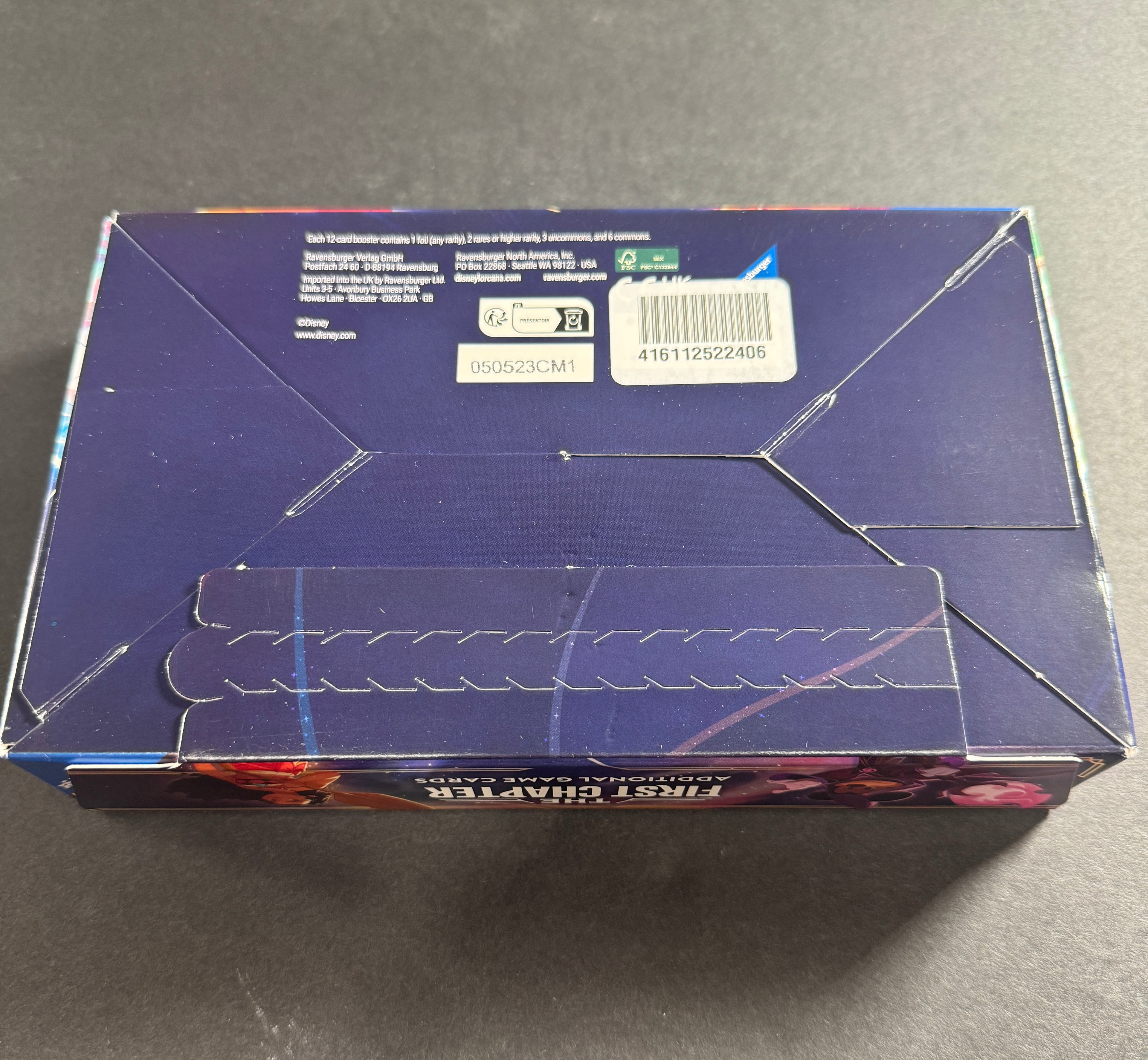 Disney Lorcana The First Chapter Booster Box – 050523CM1 Early Print – 24 Packs