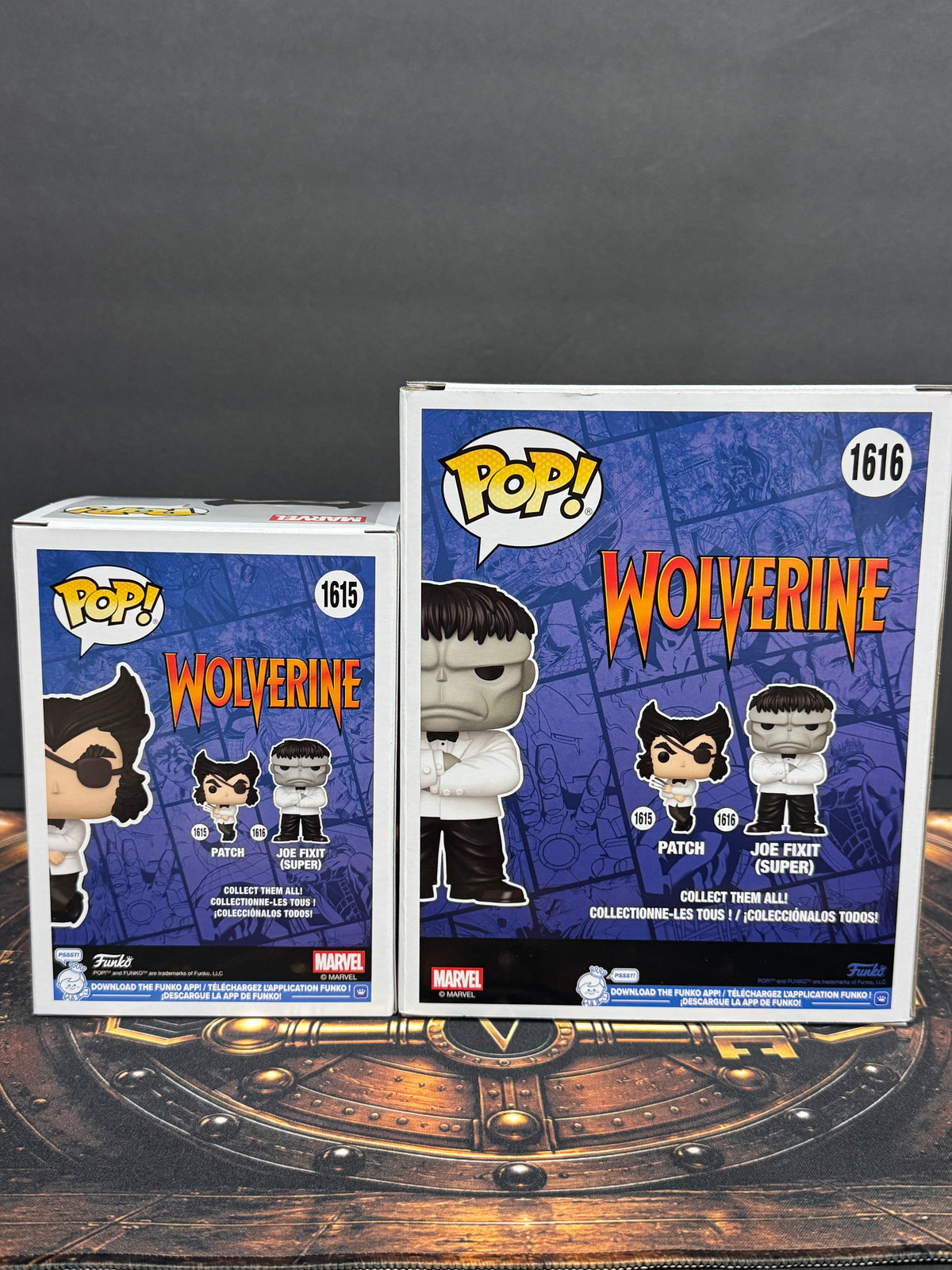 Funko Pop! Marvel Patch & Mr. Fixit Set – Patch #1615 + Joe Fixit #1616