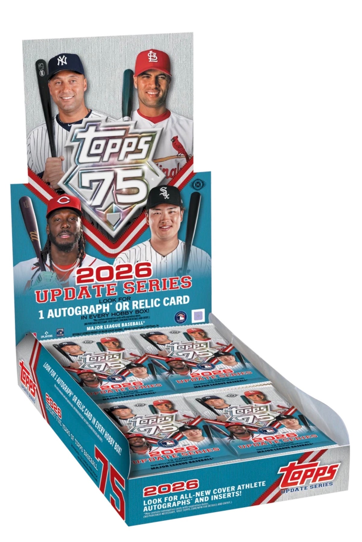 2026 Topps Update Series Baseball Hobby Box – Factory Sealed- Oct 14