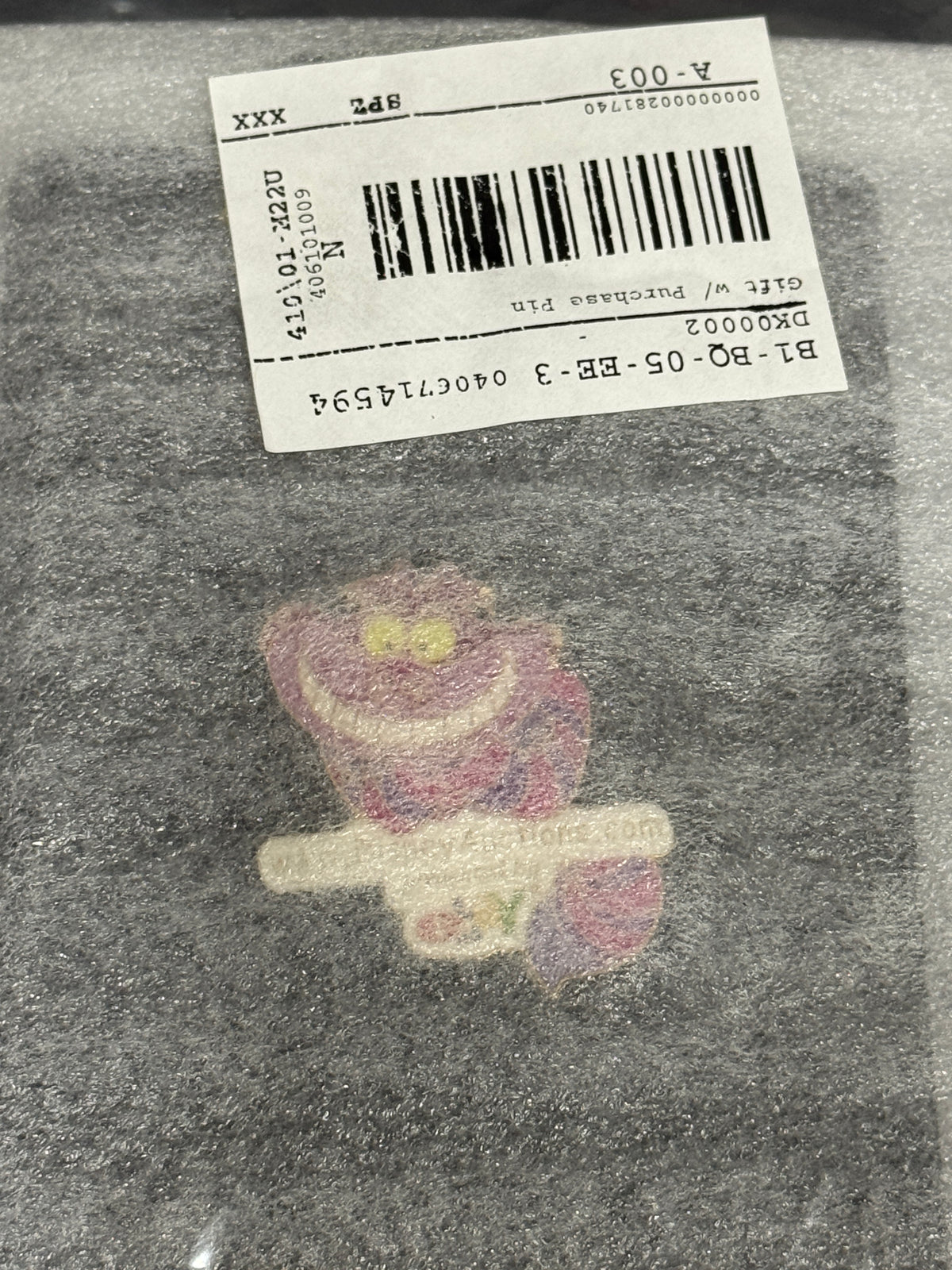 Disney Auctions Cheshire Cat eBay GWP Pin LE 500 PP30455