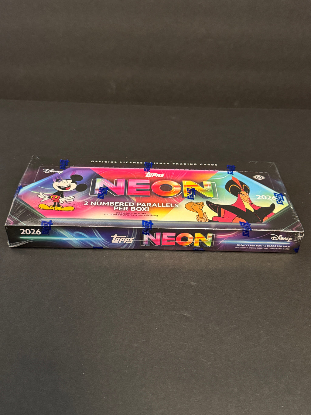 2026 Topps Disney Neon Hobby Box Factory Sealed Trading Cards
