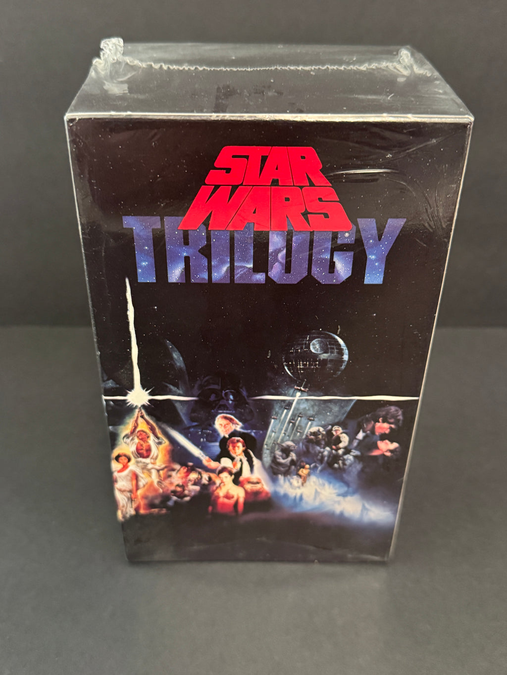 Vintage Star Wars Trilogy VHS Box Set (1992 CBS/Fox Video) - Factory Sealed