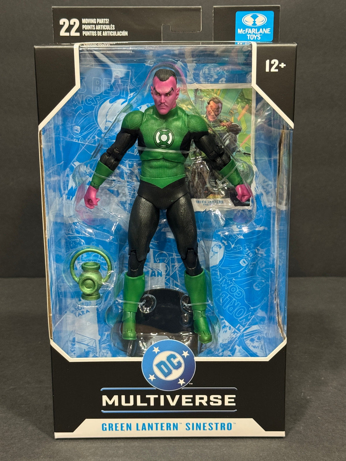 McFarlane Toys DC Multiverse Green Lantern Sinestro Green Lantern Corps #1 7” Figure