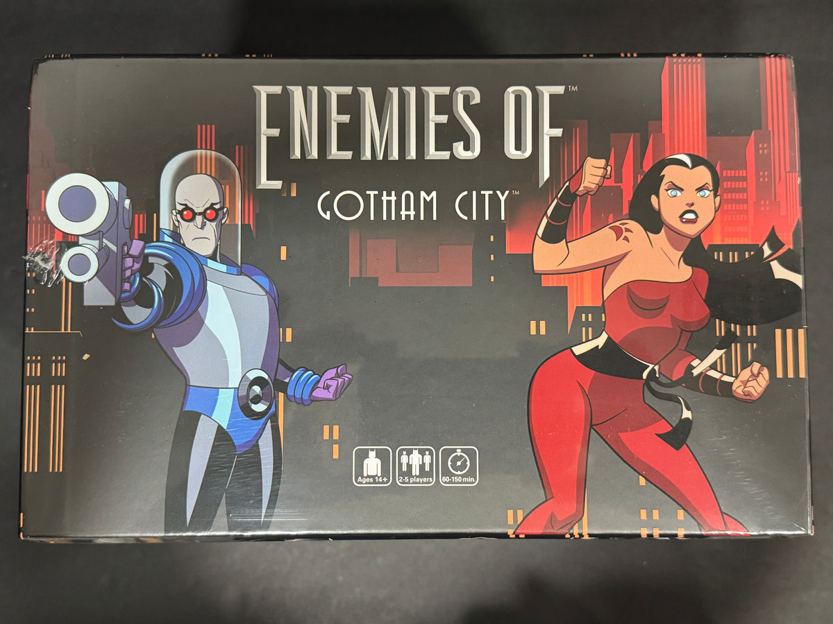 Upper Deck Batman: The Animated Series – Enemies of Gotham City Board Game – Sealed