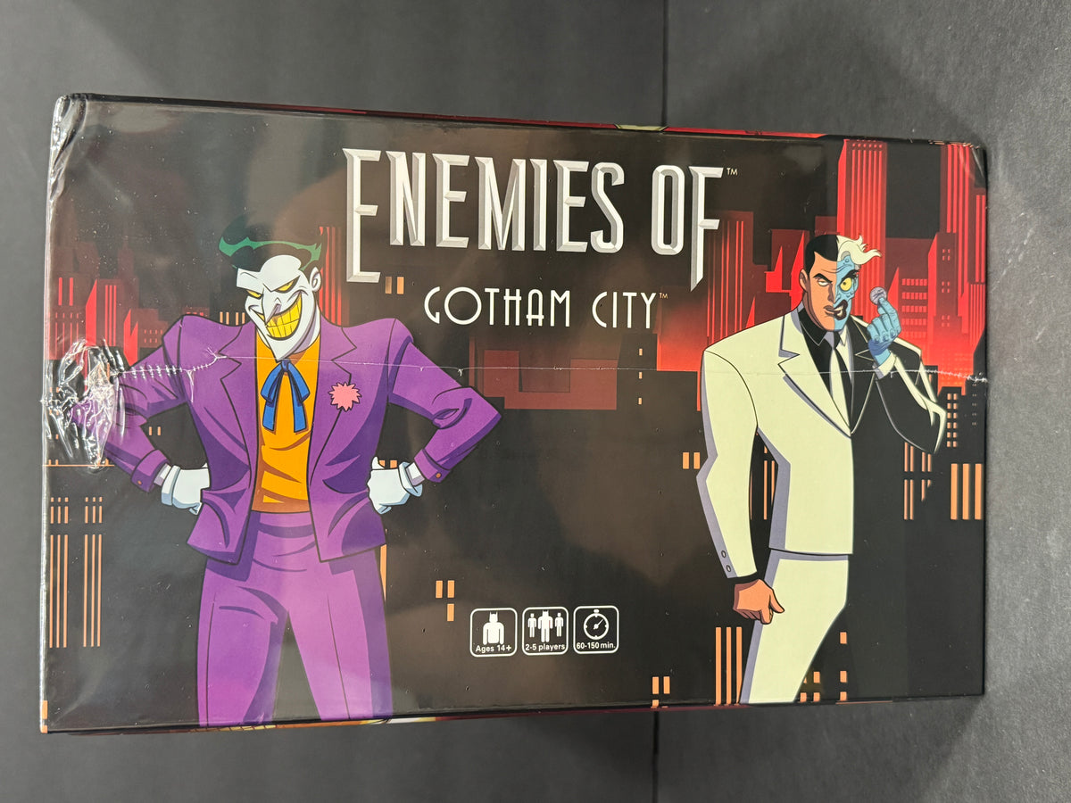 Upper Deck Batman: The Animated Series – Enemies of Gotham City Board Game – Sealed