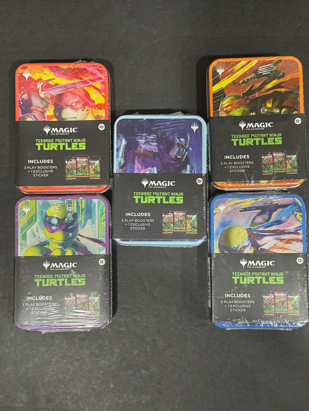 Magic: The Gathering Teenage Mutant Ninja Turtles Booster Tin – Choose Your Character