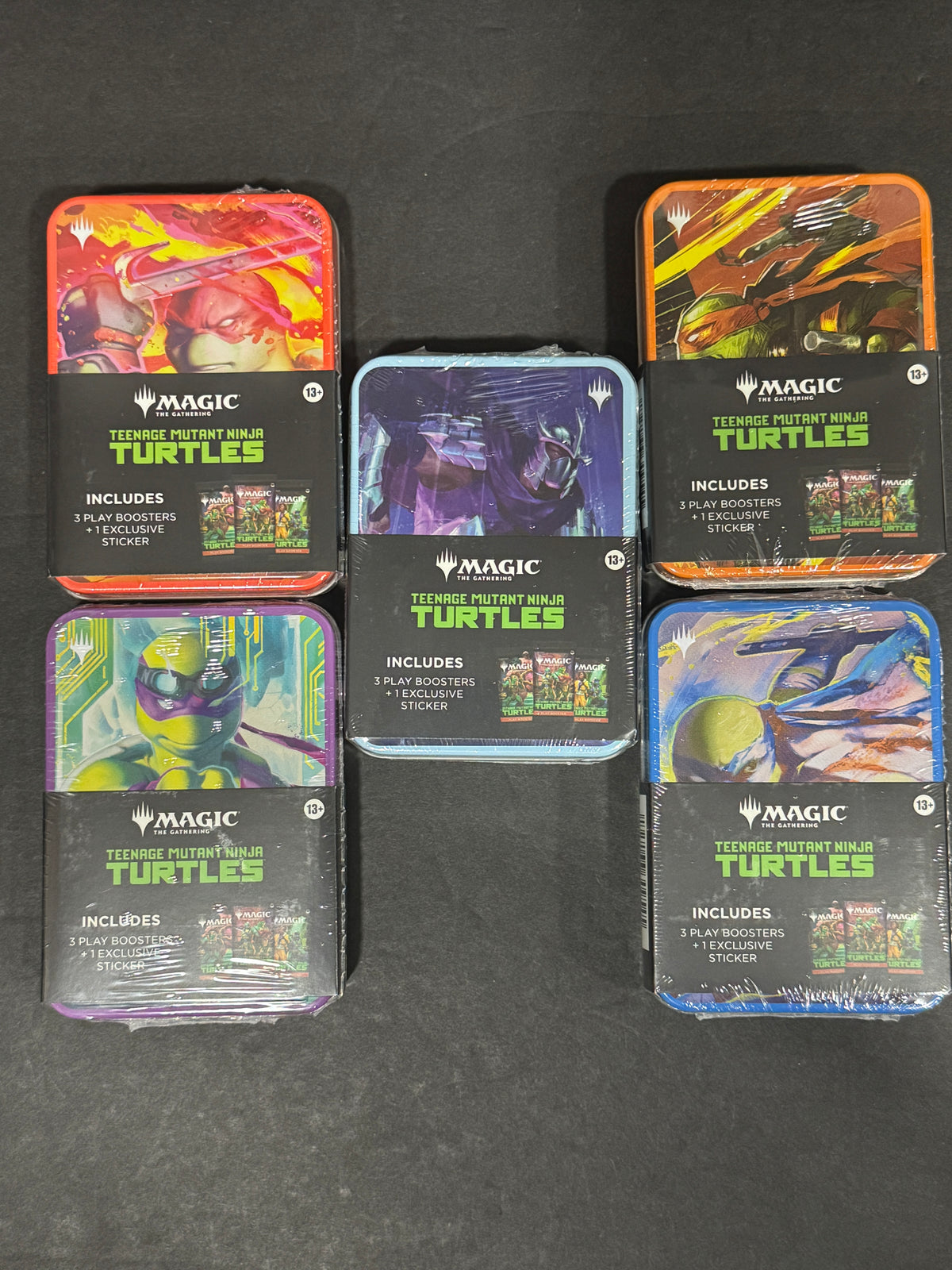 Magic: The Gathering Teenage Mutant Ninja Turtles Booster Tin – Choose Your Character