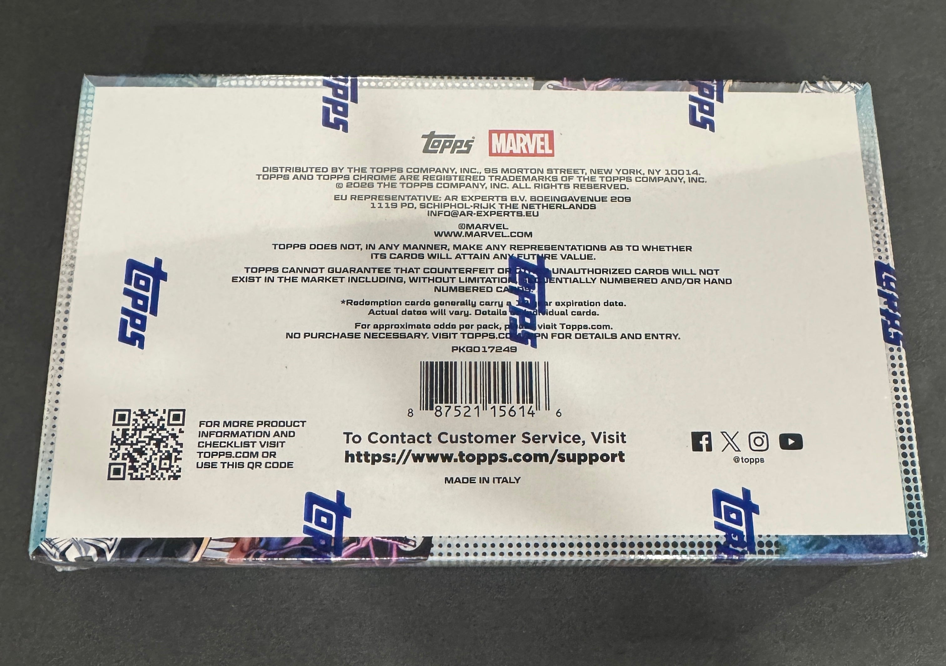 2026 Topps Chrome Marvel Hobby Box | Factory Sealed | Official Marvel Trading Cards