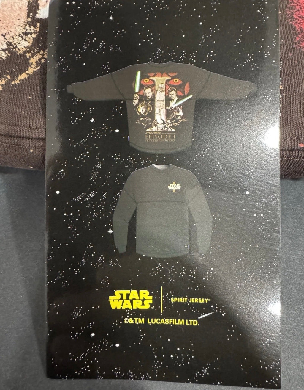 Star Wars: Episode I - The Phantom Menace Spirit Jersey XXL Open Mystery Box