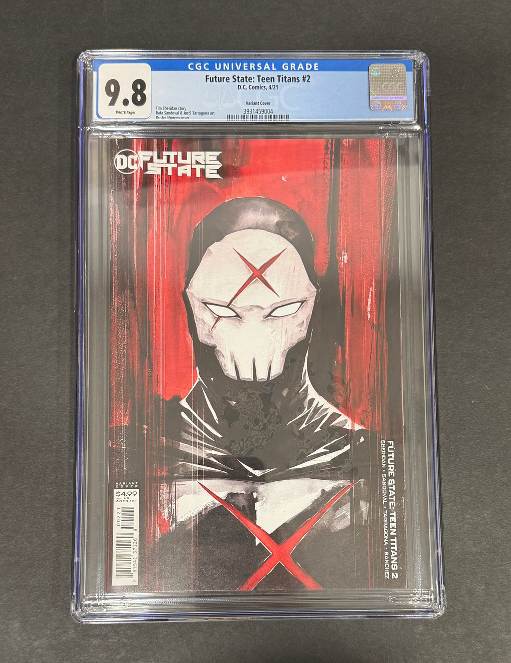 Future State: Teen Titans #2 (CGC 9.8) - Dustin Nguyen Variant Cover B