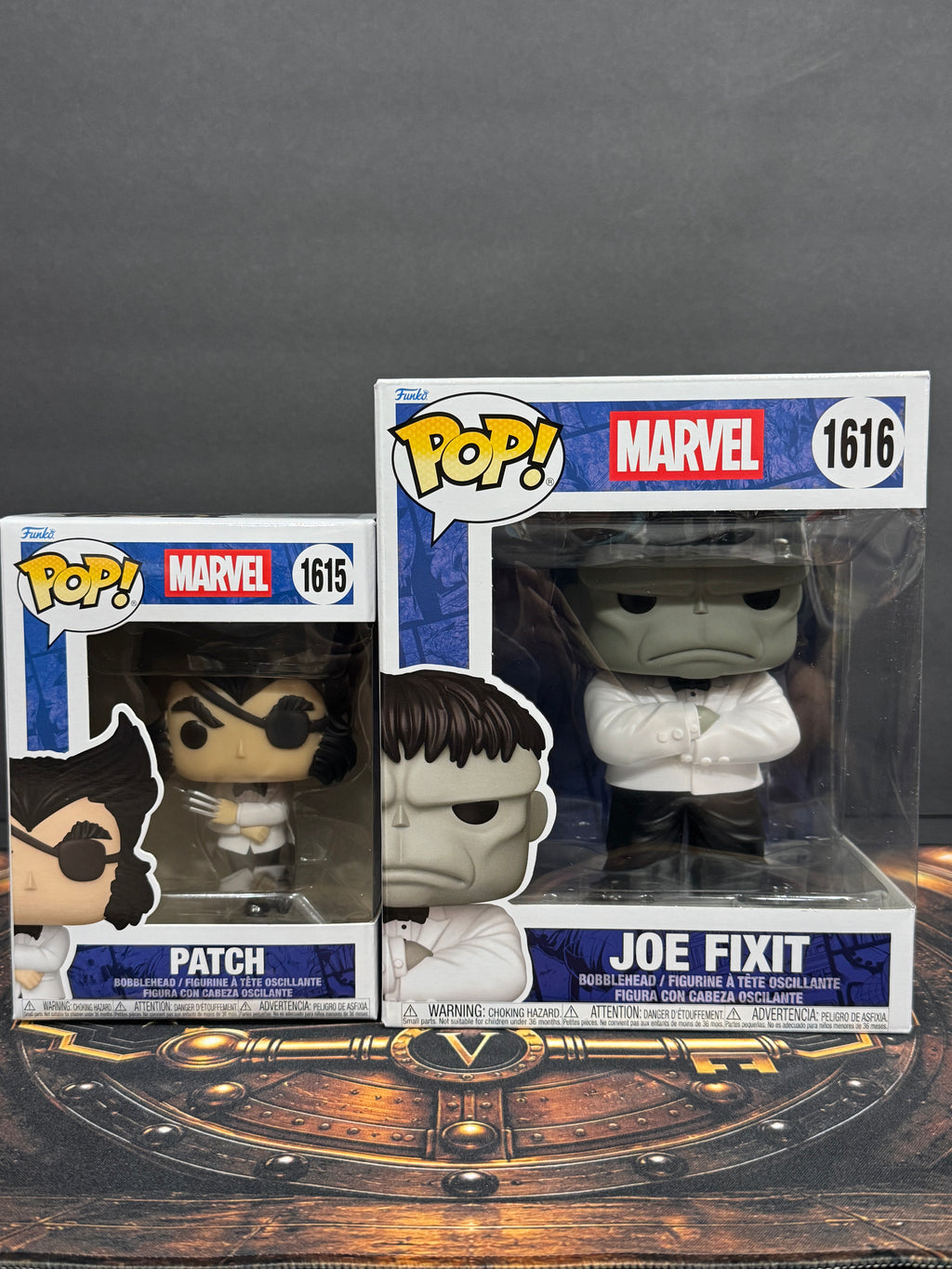 Funko Pop! Marvel Patch & Mr. Fixit Set – Patch #1615 + Joe Fixit #1616