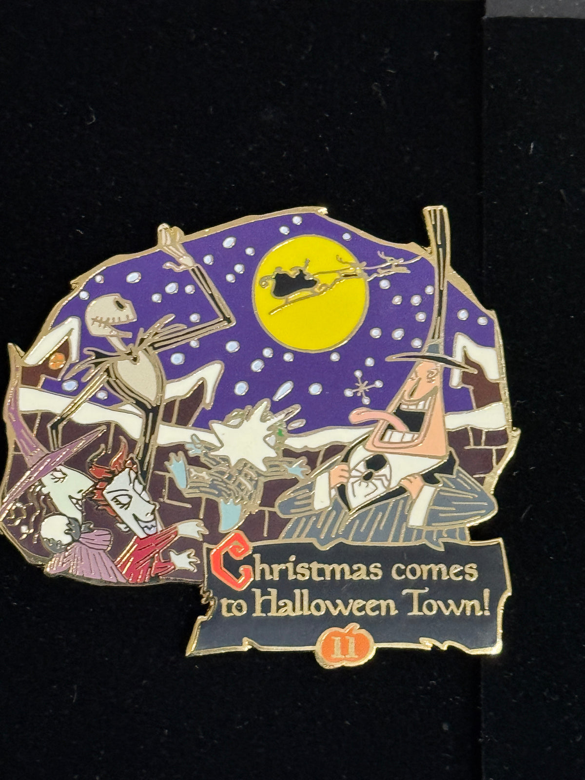 Disney Auctions Nightmare Before Christmas Complete Story Set 12 Pins LE 100