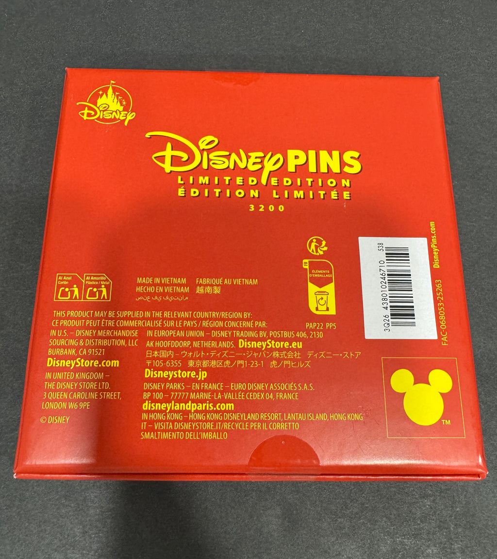 Disney Parks Stitch in Spacesuit with Frog Experiment 626 Day 2026 Jumbo Pin (LE 2000)