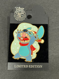 DisneyShopping Stitch Winter Fun Snowflake Tongue Pin LE 250 PP43485