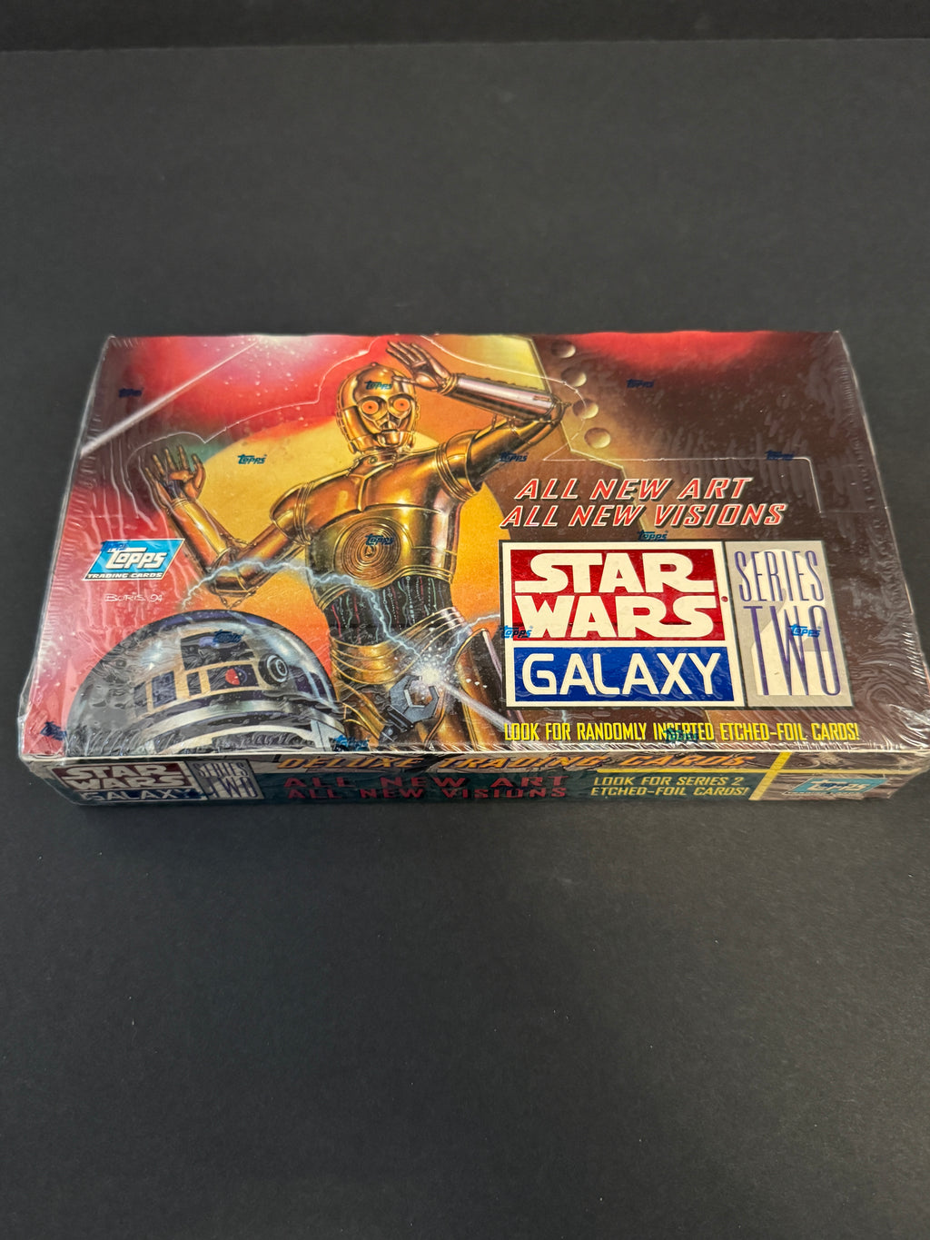 1994 Topps Star Wars Galaxy Series 2 Trading Card Hobby Box - Factory Sealed