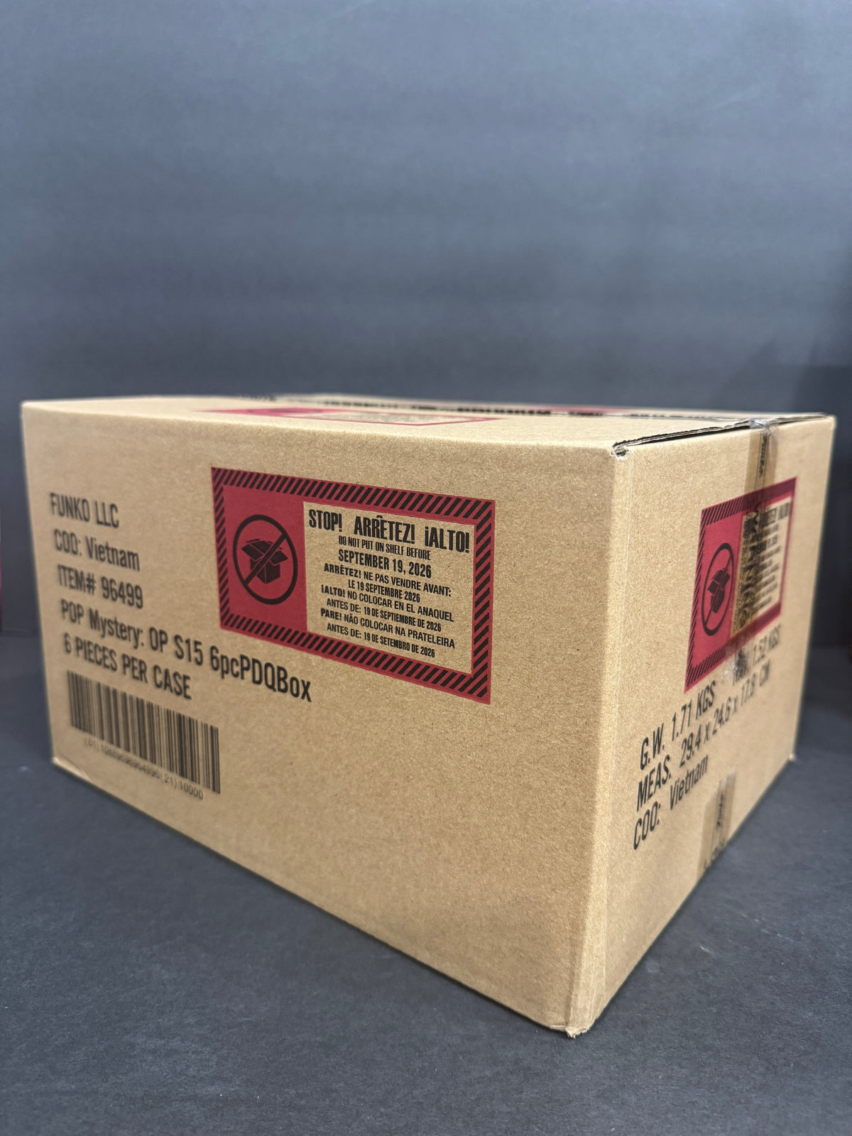 Funko Pop! Mystery One Piece Factory Sealed 6-Pack Case – Chance at 1:72 Chase