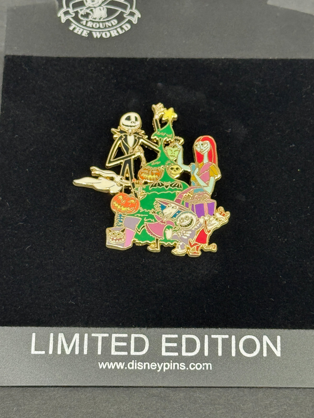 Disney Nightmare Before Christmas Home for the Holidays Pin – LE 250 – Original Card