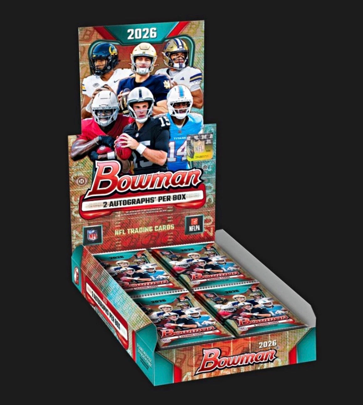 2026 Bowman Football Hobby Box – Factory Sealed – PRE-ORDER