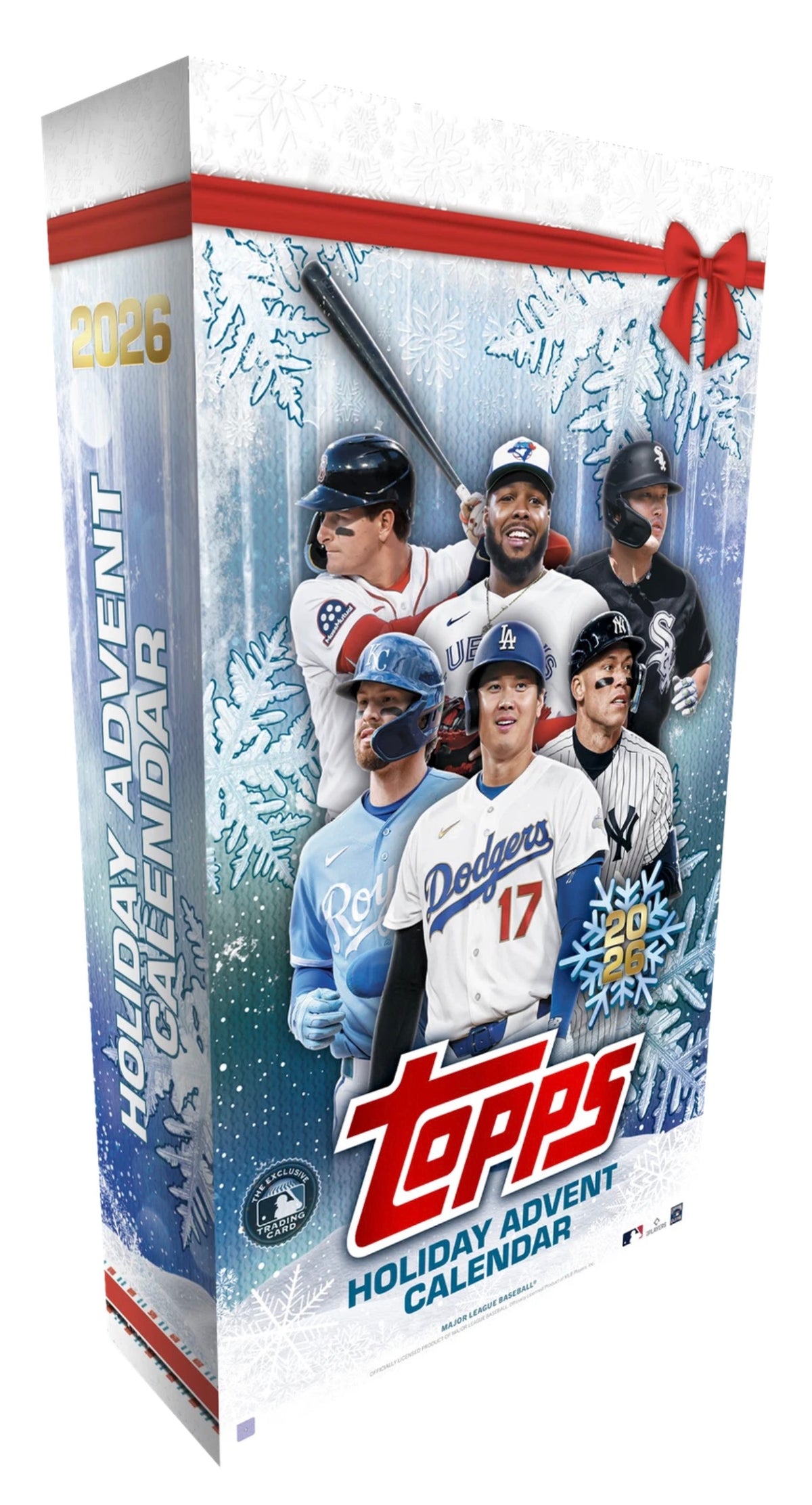 2026 Topps Holiday Baseball Advent Calendar - 24 Packs Sealed