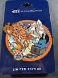 D23 Disney Stitch & Yeti Expedition Everest Limited Edition Pin